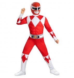 Disfraz de Power Ranger Rojo para niño 
