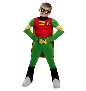 Disfraz de Robin de Batman para niño