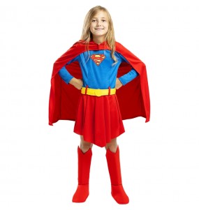 Disfraz de Supergirl de Metrópolis para niña
