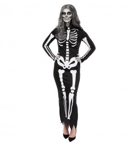 Disfraz de Esqueleto elegante para mujer