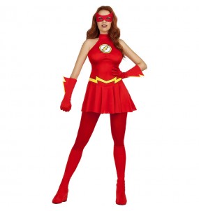 Disfraz de Superheroína Flash para mujer
