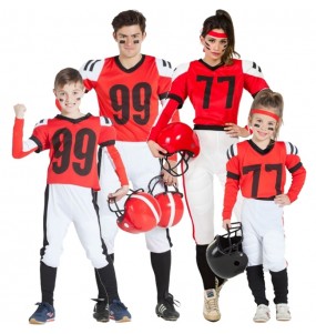 Disfraz Jugador Rugby Rojo Para Niño con Ofertas en Carrefour