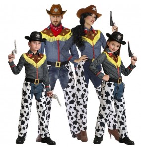 Disfraces Cowboys Toy Story para grupos y familias