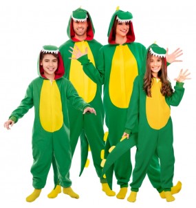 Disfraces Dinosaurios Kigurumi para grupos y familias