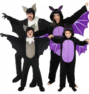 Disfraces Murciélagos Tenebrosos para grupos y familias