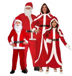 Disfraces Papá Noel Polo Norte para grupos y familias