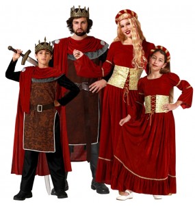 Disfraces Reyes Medievales para grupos y familias