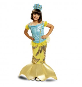 ▷ Disfraz Ariel sirenita para Niña