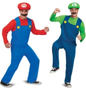 Como hacer disfraz casero de Mario Bros y Luigi 