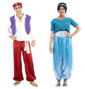 Disfraz de Jasmine Disney Aladdin clásico para niña