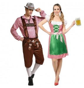 Alemanes Clásicos Oktoberfest para disfrazarte en pareja