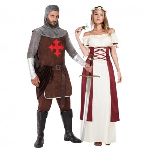 Caballero y Dama Medieval para disfrazarte en pareja