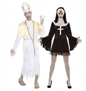 Clérigos Poseídos para disfrazarte en pareja
