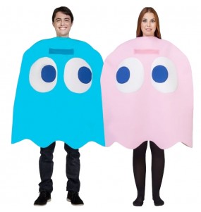 Fantasmas Pac-Man 2 para disfrazarte en pareja