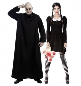 Fétido y Miércoles Addams para disfrazarte en pareja