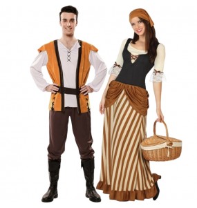 Mesoneros de la Edad Media para disfrazarte en pareja