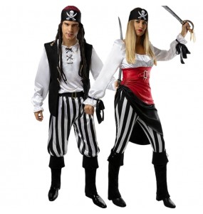 Piratas Aventureros para disfrazarte en pareja