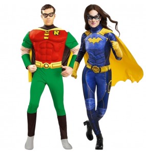 Robin y Batgirl Deluxe para disfrazarte en pareja