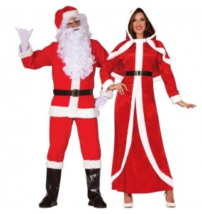 Santa Claus Navidad para disfrazarte en pareja