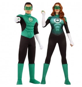 Superhéroes Linterna Verde para disfrazarte en pareja