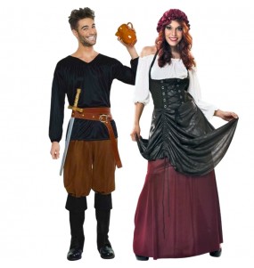 Taberneros de la Edad Media para disfrazarte en pareja