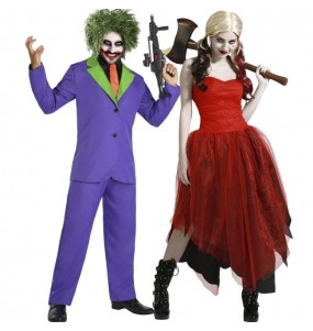 Villanos Joker y Harley Quinn para disfrazarte en pareja