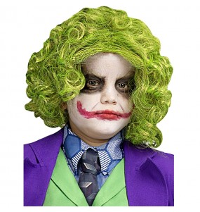 Peluca de Joker para niño