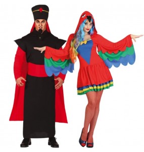 Pareja de Jafar y Loro