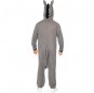 Disfraz de Burro kigurumi para hombre espalda