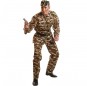 Disfraz de Militar Camuflaje para hombre