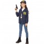 Disfraz de Policía FBI infantil Niña