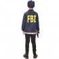 Disfraz de Policía FBI infantil Espalda