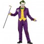 Disfraz de Joker en Arkham City para hombre Bis