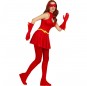 Disfraz de Superheroína Flash para mujer Perfil