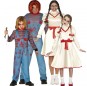 Disfraces Muñecos de Terror Chucky y Annabelle para grupos y familias