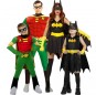 Disfraces Robin y Batgirl Deluxe para grupos y familias