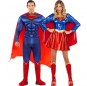 Pareja de Superman y Supergirl Sexy 