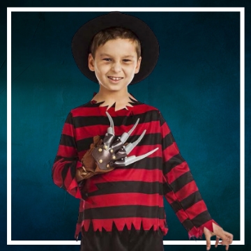 Disfraz Murderer Infantil 10-12 Años. Disfraz halloween niño . La  Superpapelería