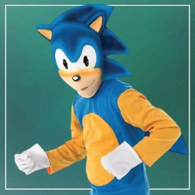 ▷ Disfraz Sonic Kigurumi para Niño