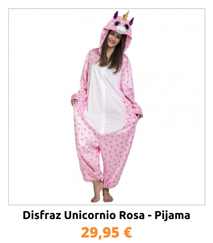 Compra el disfraz Unicornio de mujer