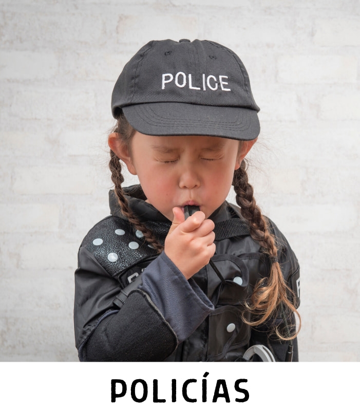 Compra disfraces de policías