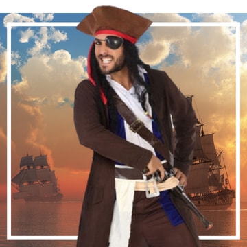 Accesorios de piratas para disfraces 