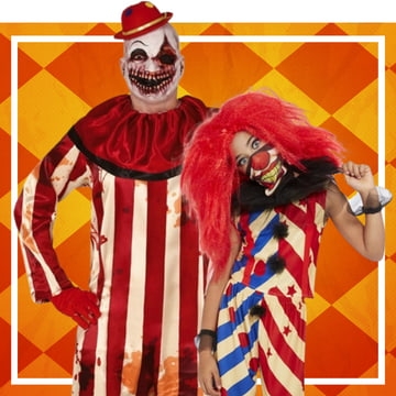 Disfraz de payaso para niña, vestido elegante de circo de Halloween para  niños