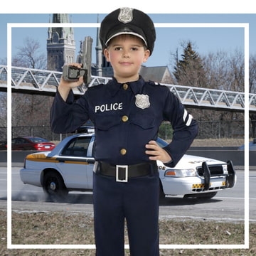 Disfraz de Policía S.W.A.T. Infantil